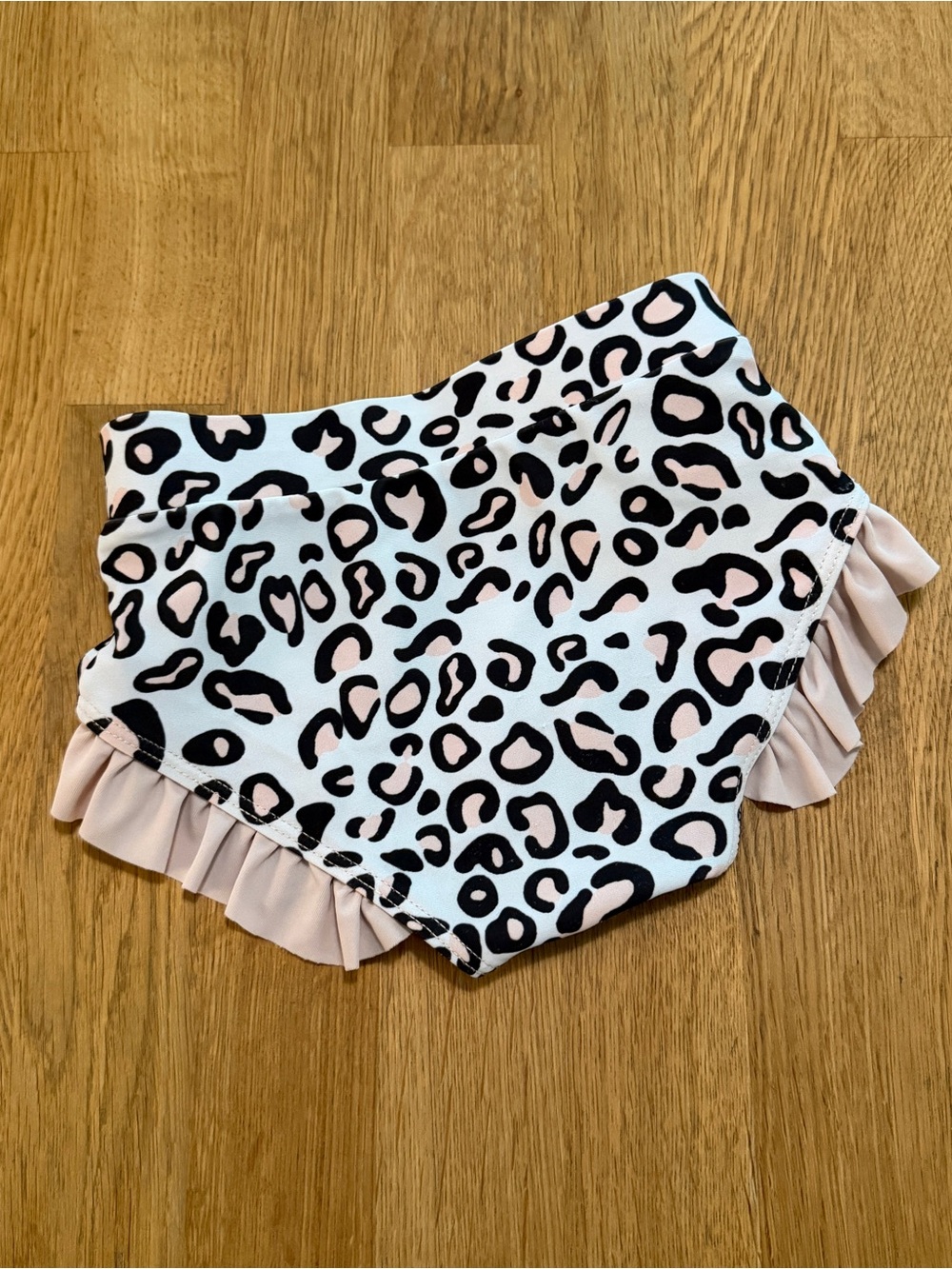 Unbranded 24 MONTHS Leopard Pink Ruffle 3 Piece Bikini Swim Suit - Picture 7 of 13